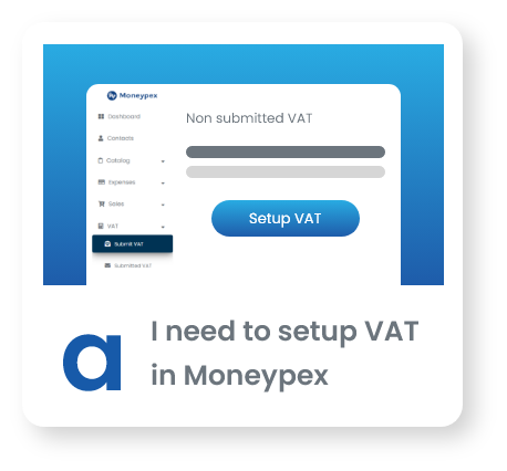 Setup VAT in moneypex
